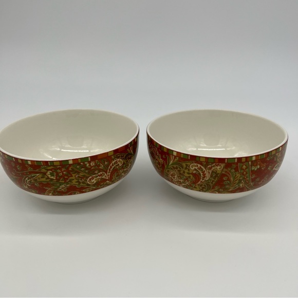 222 FIFTH Maharana Coupe Cereal Bowl Set of Two - Picture 9 of 10